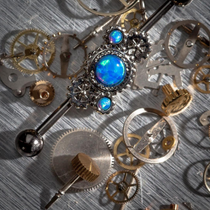 Steampunk body jewelry