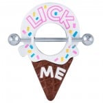Lick Me ice cream cone nipple shield