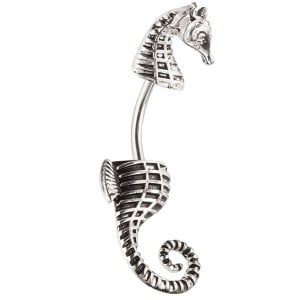 Seahorse Belly Button Ring