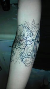 ditch tattoo outline