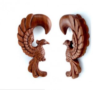 Organic Phoenix Sono Wood Hanger Plugs