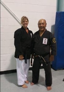 Sensei Sheri Karate Woman