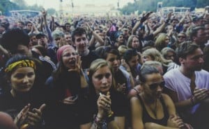 crowd at a concert