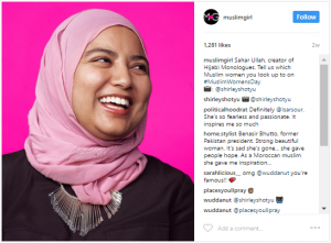 MuslimGirl Instagram image