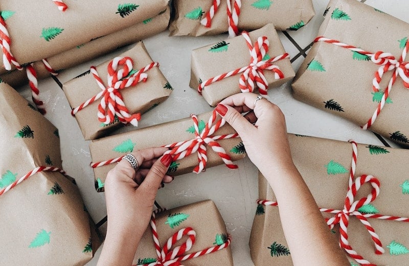 Pile of Christmas Presents