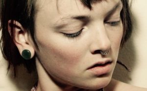 Pierced girl makeup talking sassy girl piercings body piercings body mods FreshTrends facial piercings