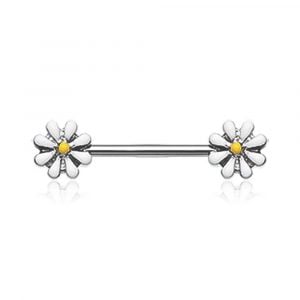Nipple Ring Style fashion body jewelry fresh trends daisy dangle belly ring navel ring freshtrends 2018 spring break fashion trends