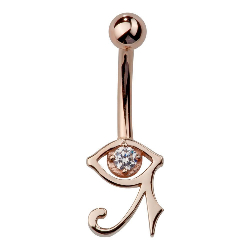 Rose Gold Belly Button Ring Belly Button Jewelry Navel Jewelry Navel 14k Rose Gold FreshTrends Body Jewelry New Arrivals New Trends Fashion Style 14k Gold Styles Jewelry