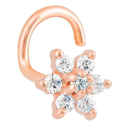 Rose Gold Nose Ring FreshTrends Body Jewelry New Arrivals New Trends Fashion Style 14k Gold Styles Jewelry