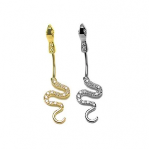 FreshTrends snake belly ring