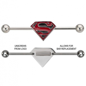 FreshTrends Superman Industrial Barbell