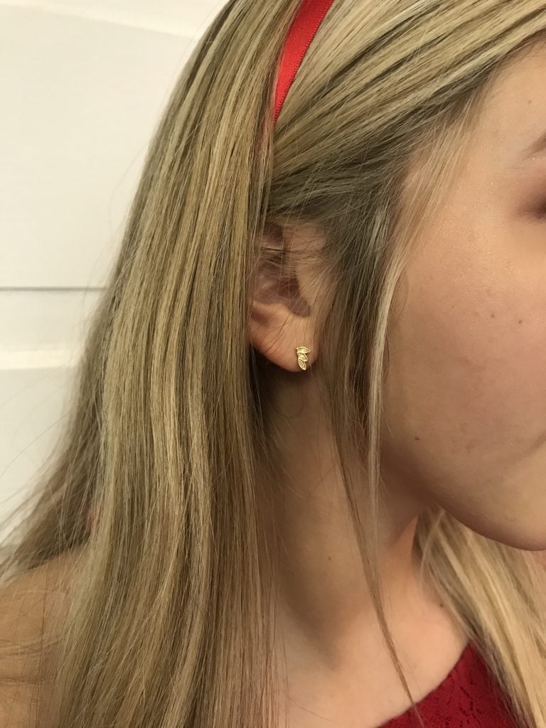 Simple Lobe Piercing