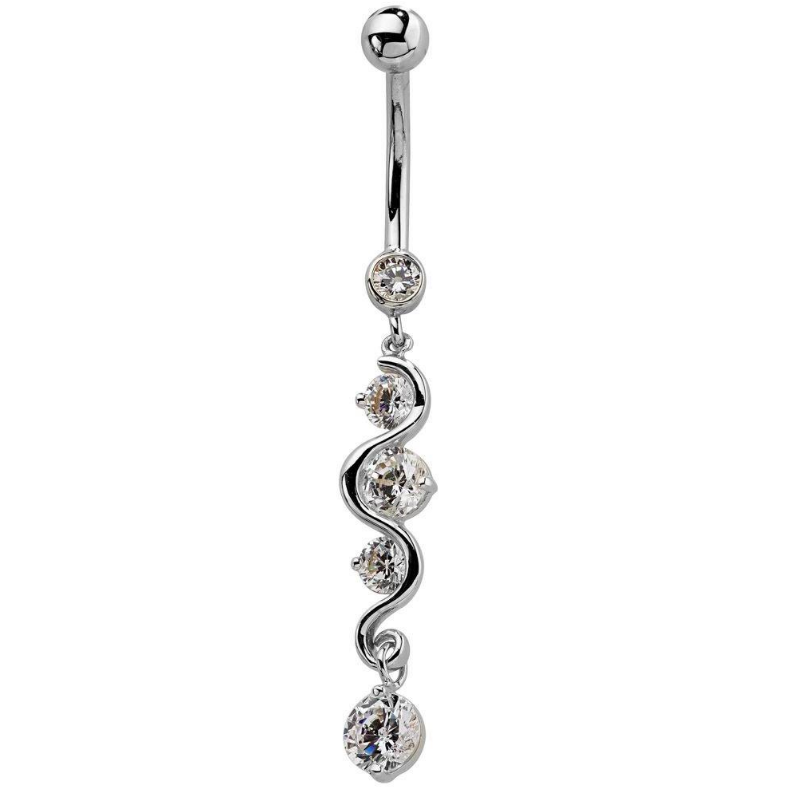 Modern dangle belly ring by FreshTrends