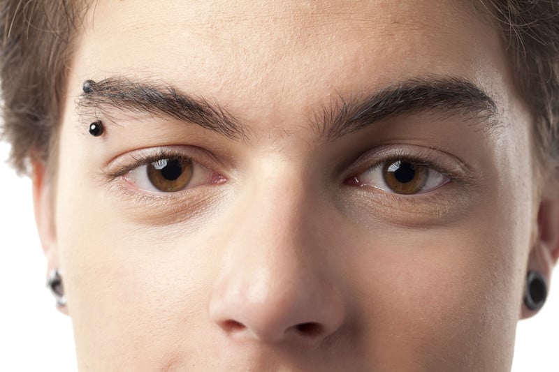 Men's eyebrow clearance piercing jewelry