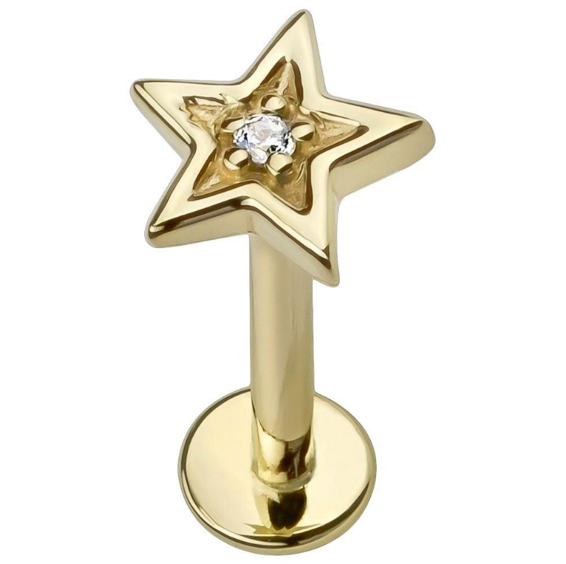star flat disc stud by FreshTrends