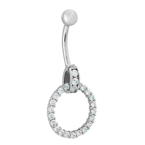 dangle belly ring by FreshTrends