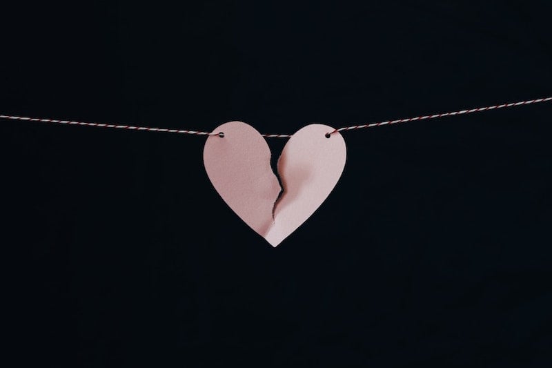 Ripped Heart on a String