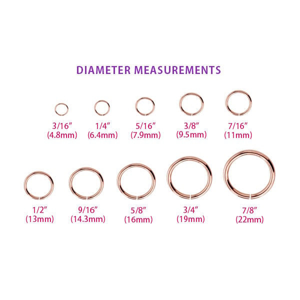 hoop diameter measurements