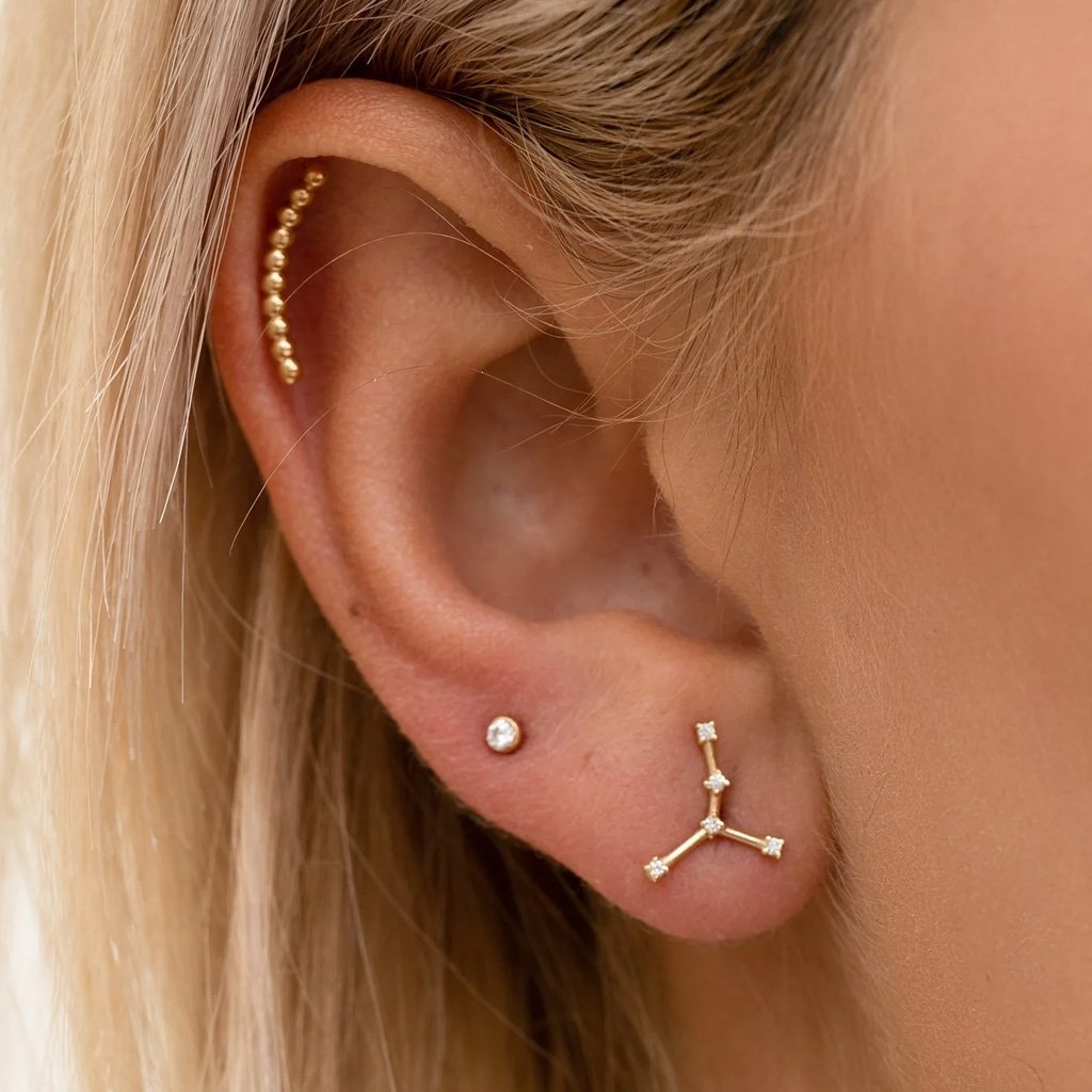 Constellation earring