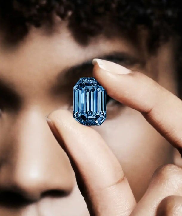 DeBeers Cullinan Blue Diamond
