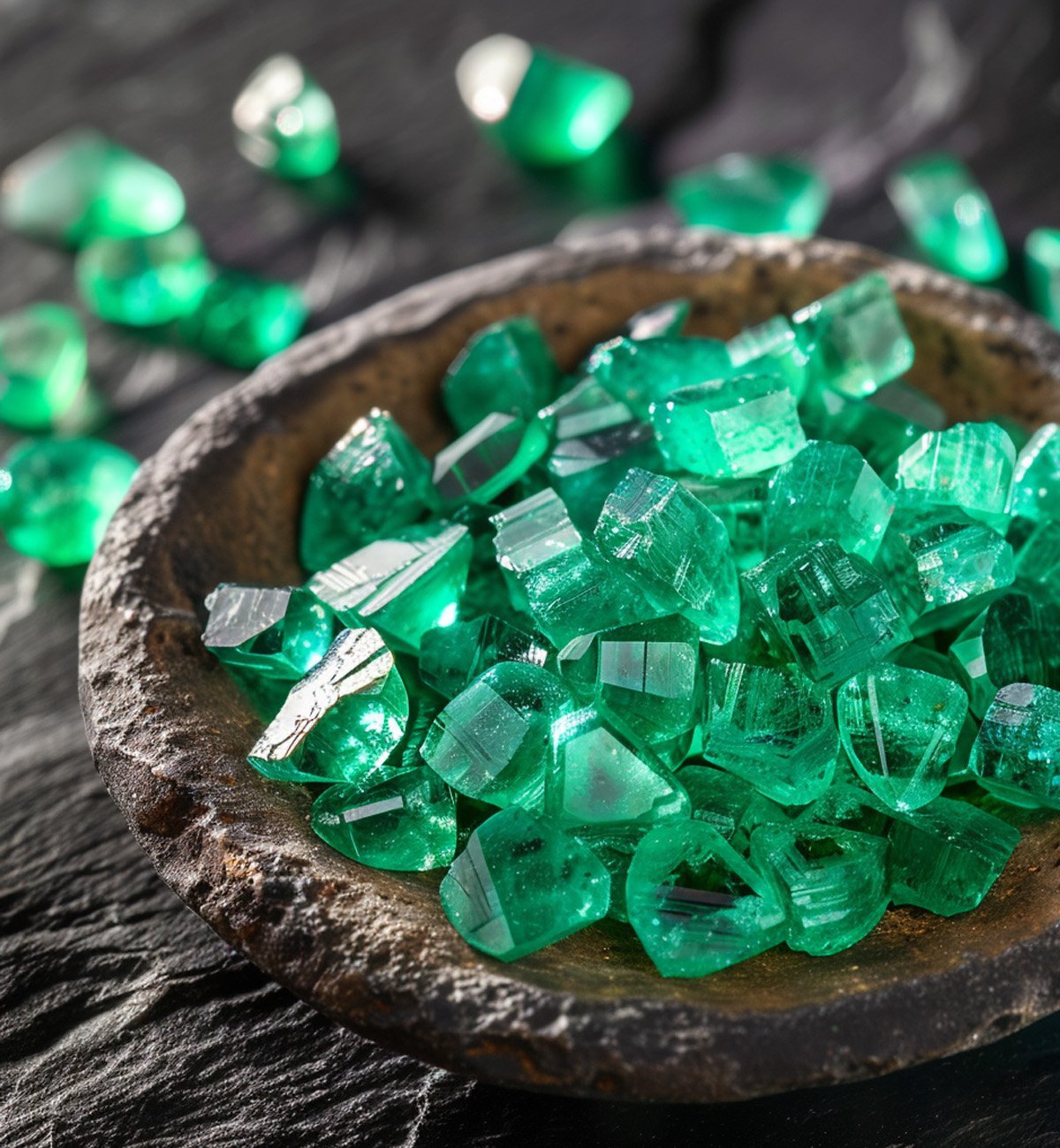 emeralds-in-bowl